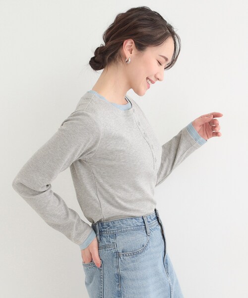 SHOO・LA・RUE（シューラルー） tシャツ 「洗濯機可/S-LL」1枚でサマ