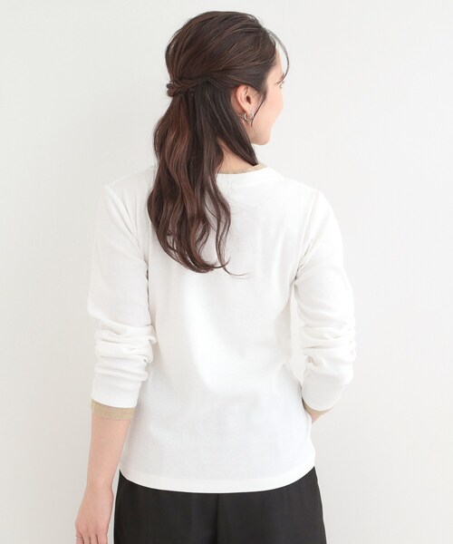 SHOO・LA・RUE（シューラルー） ヘンリーネック tシャツ 「洗濯機可/S