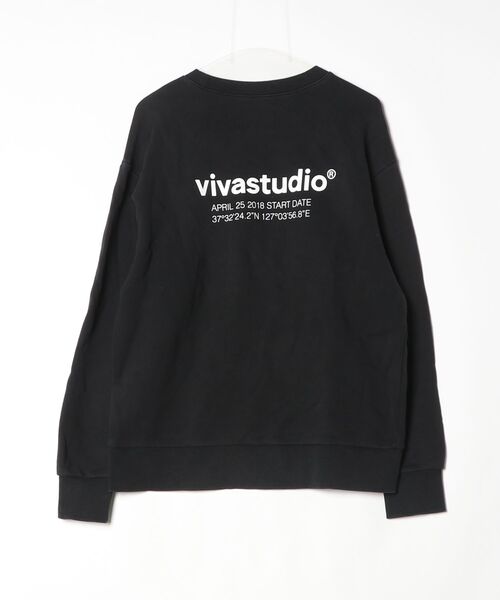 VIVASTUDIO（ビバスタジオ） スウェットカットソー MEDIUM ブラック