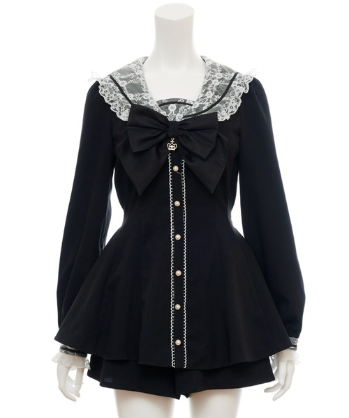 「Secret Honey」 セットアップ MEDIUM ブラック レディース_画像6