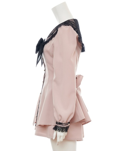 「Secret Honey」 セットアップ MEDIUM ブラック レディース_画像9