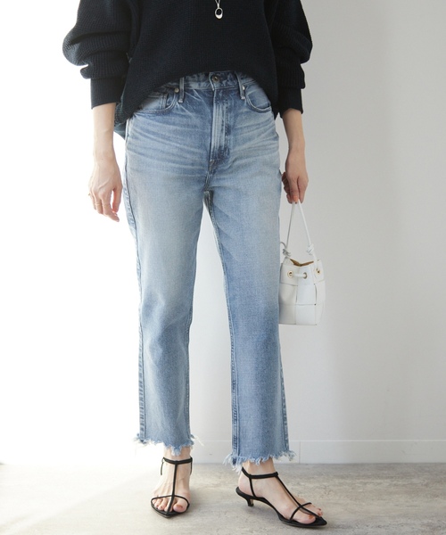 「IENA」 デニムパンツ 25 ブルー レディース