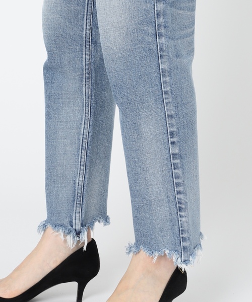「IENA」 デニムパンツ 25 ブルー レディース