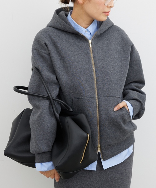 【EVERYDAY I LIKE.】ジップアップパーカー Deuxieme Classe（ドゥーズィエムクラス） 「EVERYDAY I LIKE.」ジップ