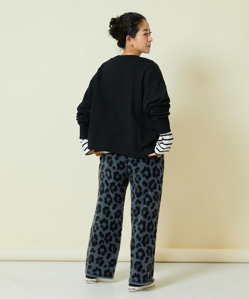 「Freada」 イージーパンツ ONE SIZE グレー レディースの画像