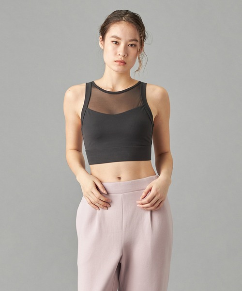 Chacott（チャコット） スポーツブラ Boostシアーコンビブラトップ