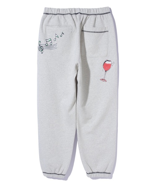 「XLARGE」 スウェットパンツ M オフホワイト メンズの画像