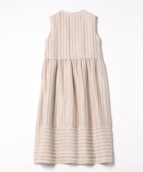 「Steven Alan」 ノースリーブワンピース M ベージュ レディースの画像