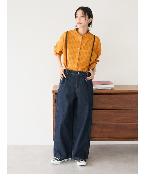 「CRAFT STANDARD BOUTIQUE」 長袖ブラウス S グレー系その他2 レディース_画像4