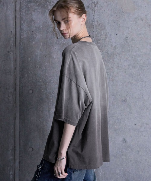 「SERACE」 半袖Tシャツ S ネイビー メンズ_画像9