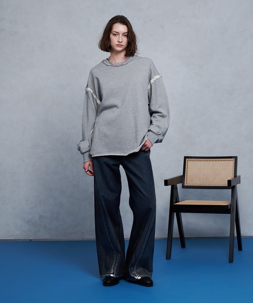 「selle glant」 デニムパンツ MEDIUM ブラック メンズ_画像7