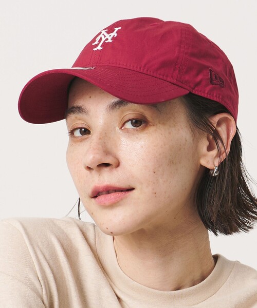 キャップ 帽子 「別注」「NEW ERA」タイプライター 920 キャップ レディースの画像