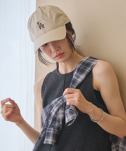 キャップ 帽子 「別注」「NEW ERA」タイプライター 920 キャップ レディースの画像