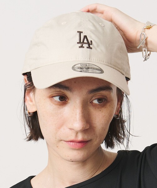 キャップ 帽子 「別注」「NEW ERA」タイプライター 920 キャップ レディースの画像