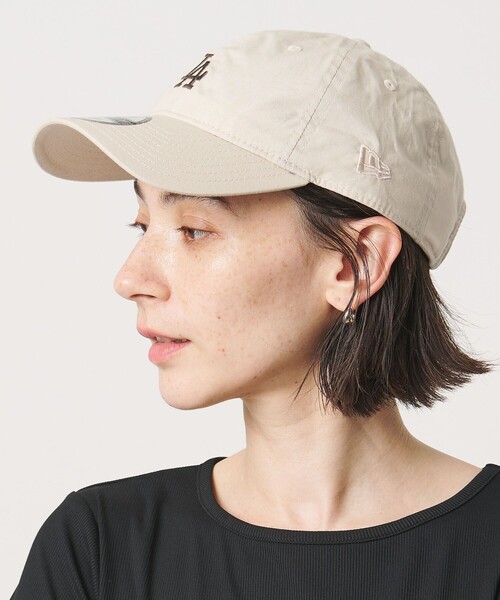 キャップ 帽子 「別注」「NEW ERA」タイプライター 920 キャップ レディースの画像