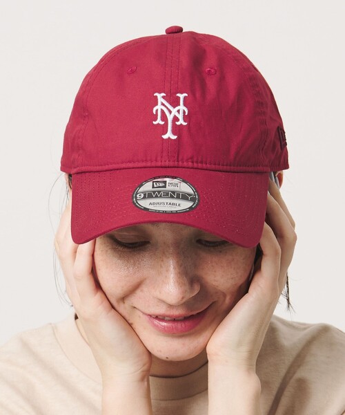 キャップ 帽子 「別注」「NEW ERA」タイプライター 920 キャップ レディースの画像