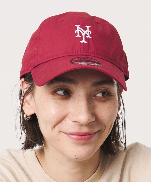 キャップ 帽子 「別注」「NEW ERA」タイプライター 920 キャップ レディースの画像
