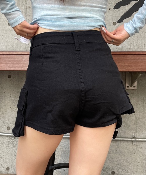 Roger&Raw（ロジャーアンドロウ） カーゴパンツ 裾ベルト カーゴ