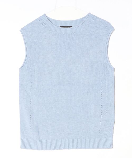 ニット セーター BANANA REPUBLIC FACTORY STORE　　ラミーコットン セーター タンクトップ レディースの画像