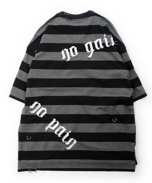 GALFY（ガルフィー） tシャツ バチバチピアスTEE/ビッグプリント 半袖T