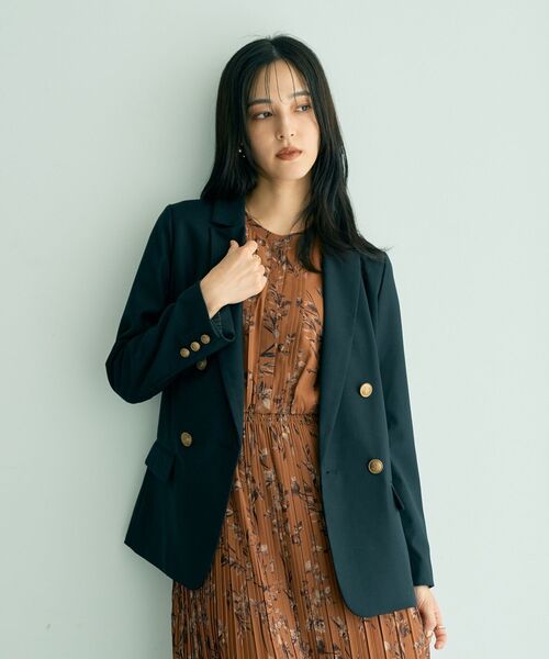 「YECCA VECCA」 テーラードジャケット FREE ホワイト系その他7 レディース_画像2