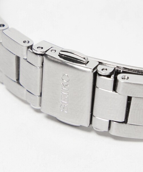 腕時計 「別注」「SEIKO」ラウンド メタル 腕時計 レディースの画像