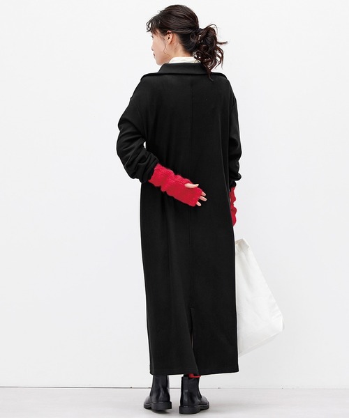 「Live in comfort」 長袖ワンピース LARGE ブラック レディース_画像4