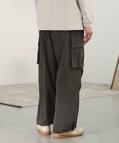 「WYM LIDNM」 カーゴパンツ X-SMALL ライトグレー メンズ_画像7