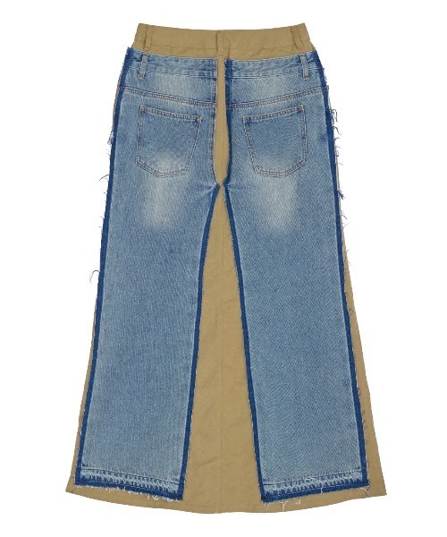 Ameri（アメリ） スカート REMAKE DENIM CHINO SKIRT : ZOZOTOWN Yahoo
