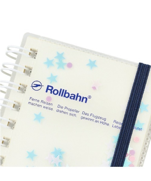 Rollbahn 手帳 ロルバーン ポケット付メモ グリッター ミニ : ZOZOTOWN