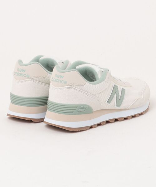 「New Balance」 ローカットスニーカー 23.5cm ホワイト×ブルー レディース_画像2
