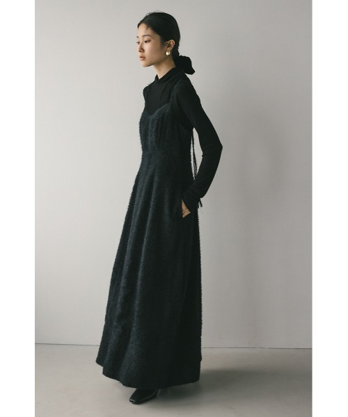 「STYLEMIXER」 キャミソールワンピース MEDIUM ブラック レディース_画像2