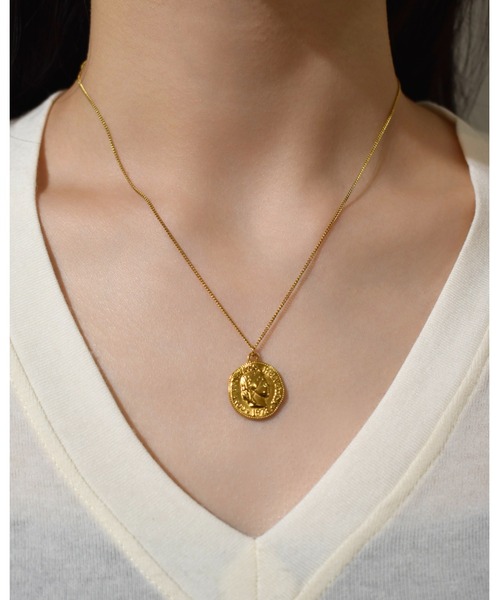 kiehtova ネックレス 「kiehtova」COIN PENDANT NECKLACE/コイン