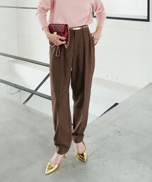 NOLLEY'S（ノーリーズ） パンツ ウォッシャブルドットツッキリ