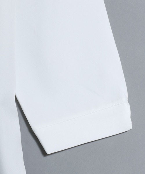 「ANPAS」 「ciao 」7分袖シャツ L ブルー メンズ_画像4