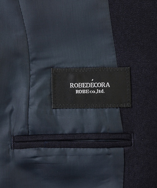 「ROBEDECORA」 パンツスーツ S ネイビー レディース_画像9