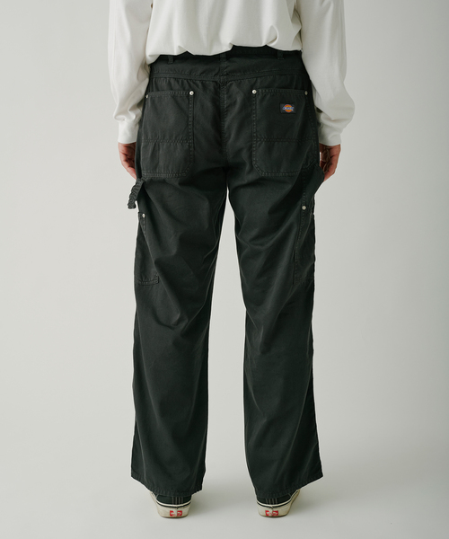 u*f様 Dickies ペインターパンツ W34相当 黒 ブラック フェード Dickies（ディッキーズ） パンツ 別注 ペインターパンツ メンズ