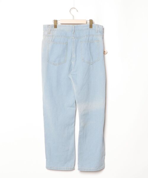 「neos」 デニムパンツ LARGE サックスブルー メンズ_画像2