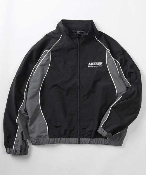 ブルゾン ジャンバー 「82」「MATEY」ウェーブライン パイピング切替