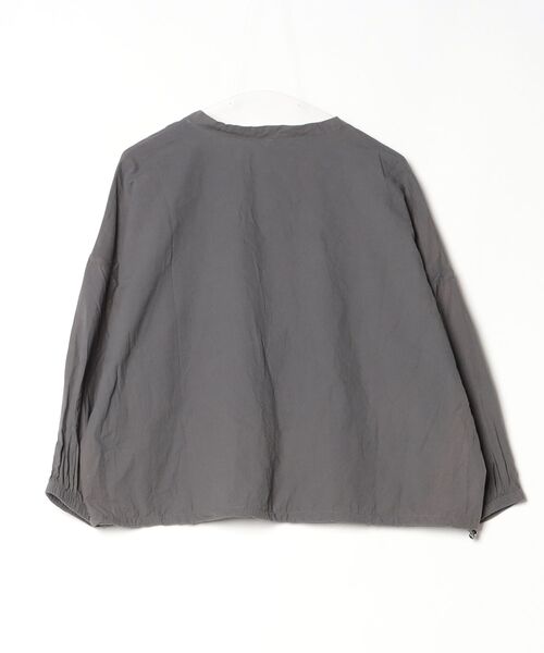 「BLANC FICELLE」 長袖ブラウス X-LARGE グレー レディース_画像2