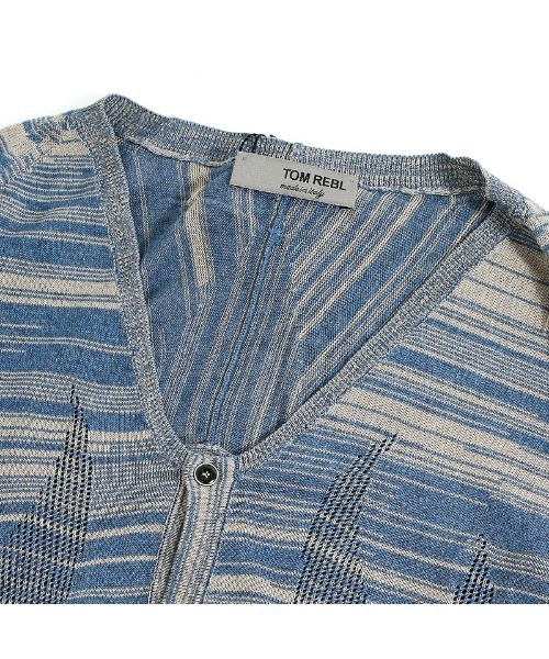 トムレベル（TOMREBL）/TOM REBL  LIGHTWEIGHT VISCOSE KNITカーディガン TOM REBL（トムレベル） カーディガン ライトウェイト ビスコース