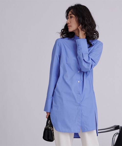 コットンチュニック Sonny Label｜コットンギャザーチュニックブラウスミニ