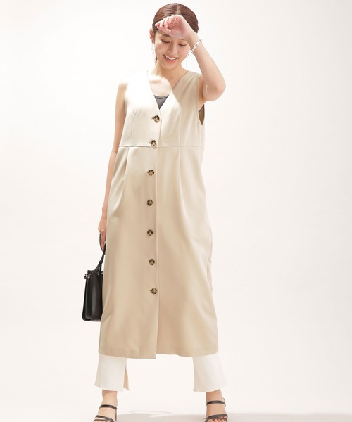 ワンピース ジャンパースカート Web限定 フロントボタンジャンパースカート Zozotown Paypayモール店 通販 Paypayモール