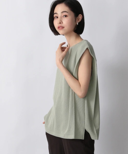 tシャツ Tシャツ ハニカムノースリーブ 957497|ZOZOTOWN |02