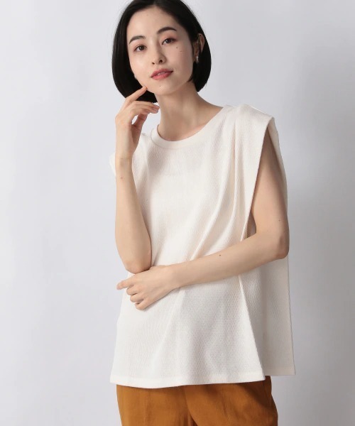 tシャツ Tシャツ ハニカムノースリーブ 957497|ZOZOTOWN |01