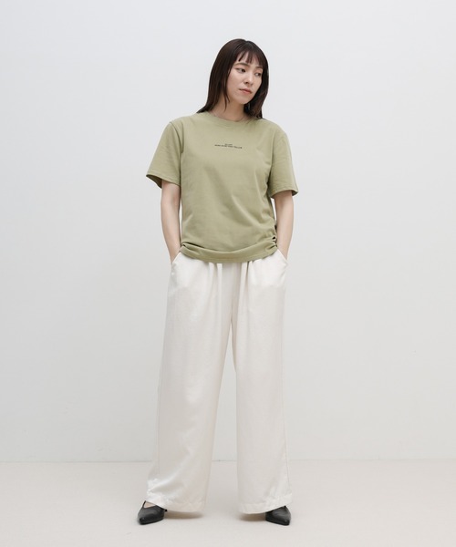 select MOCA（セレクトモカ） tシャツ 半袖 「選べる着丈」フロント