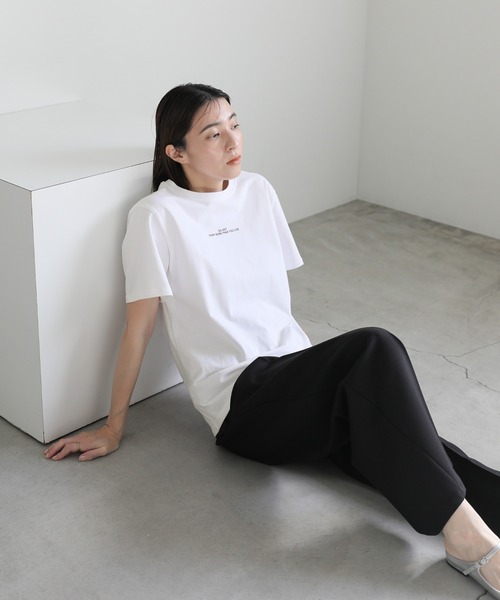 select MOCA（セレクトモカ） tシャツ 「選べる着丈」フロントロゴ