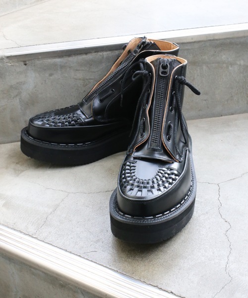 新しいコレクション ブーツ ジョージコックス ハイカットレースアップ ブーツ 2way Hi ギブソン ビブラム ブランド コラボ ブーツ メンズファッション ファッション 47 272 Elsastredelpie Com