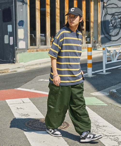 MONO-MART（モノマート） ワイドパンツ カーゴパンツ ワイドテーパード
