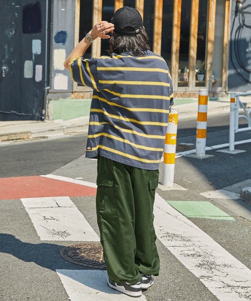 MONO-MART（モノマート） ワイドパンツ カーゴパンツ ワイドテーパード